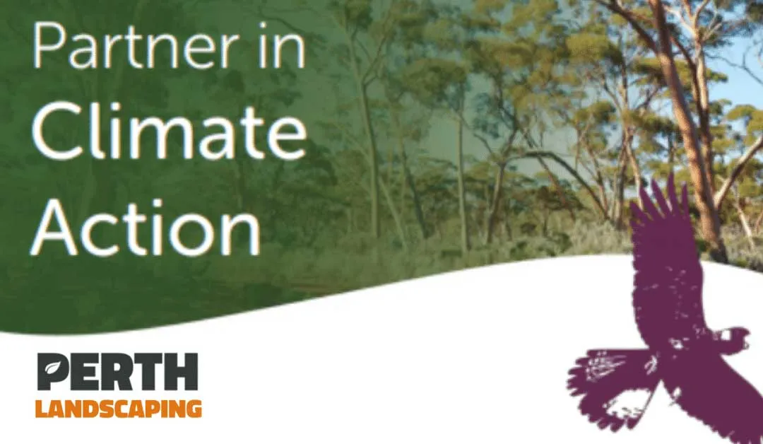 Climate Action Certified Partner badge for Perth Landscaping Experts