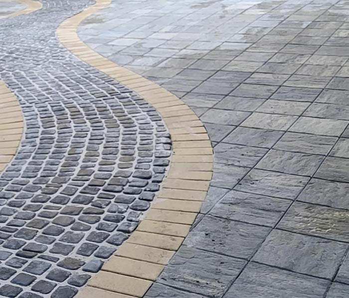 cobblestone paving services perth pathway
